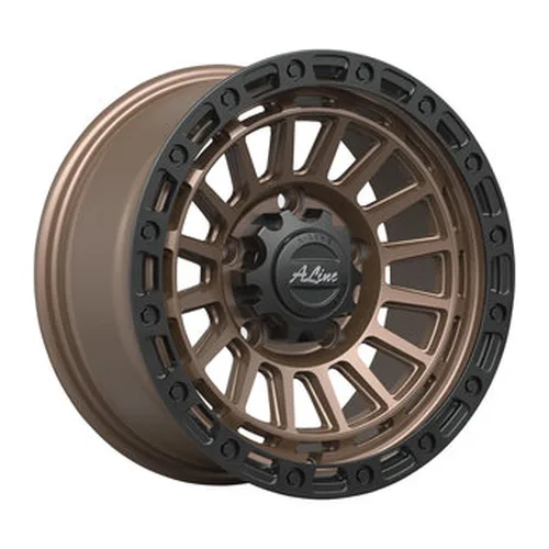 MAG WHEEL - INDUS BRONZE WITH BLACK LIP 15X7 5X139.7 ET5 (SET OF 4)