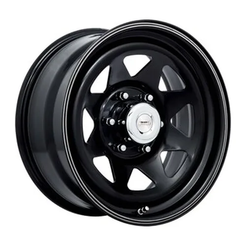 MAG WHEEL - SPOKE BLACK 14X6 4X114.3 STEEL WHEELS (SET OF 4)