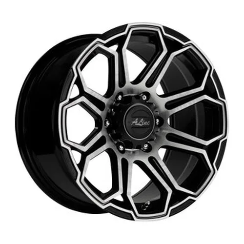 MAG WHEEL - TERMINATOR BLACK MACHINED FACE 18X9 6X139.7 ET18 (SET OF 4)