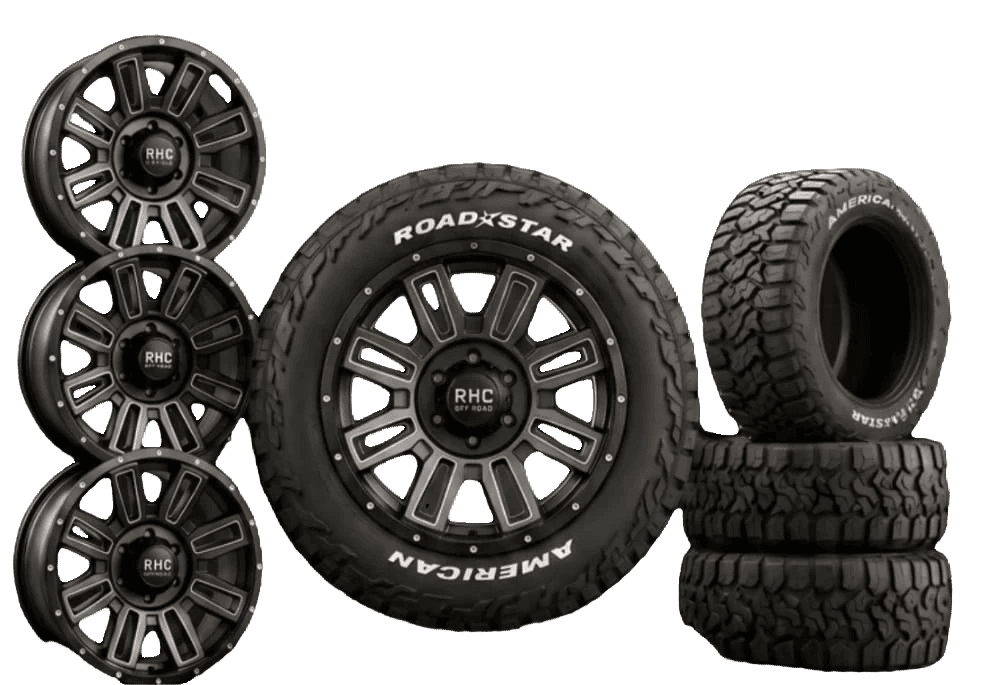 Inch 18 MAG + AMERICAN ROADSTART COMBO 265/65 R18 tyre